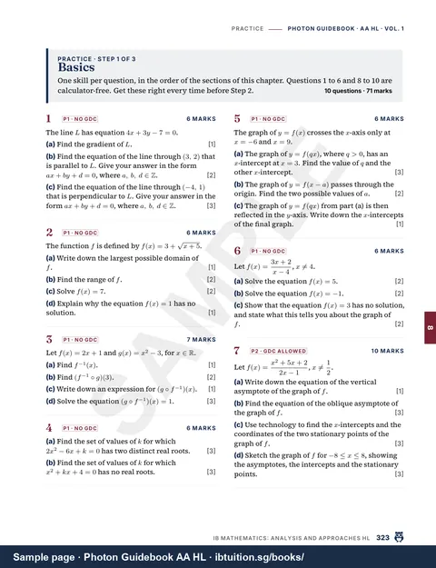 Sample page from Volume 1: Practice, step 1: Basics (Vol. 1, Ch 8)