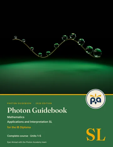 Photon Guidebook: Mathematics Applications and Interpretation SL for the IB Diploma cover